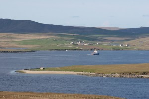 Crossing to Unst, and Belmont House