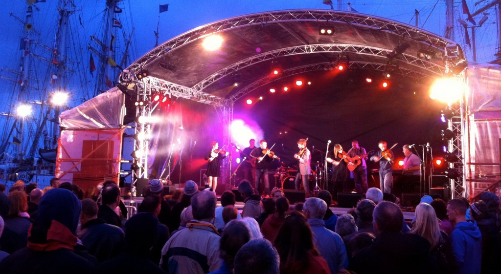 Fullsceilidh @ The Tall Ships, 2011